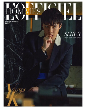 Sehun for L’OFFICIEL YK Edition Korea 2020 April Issue