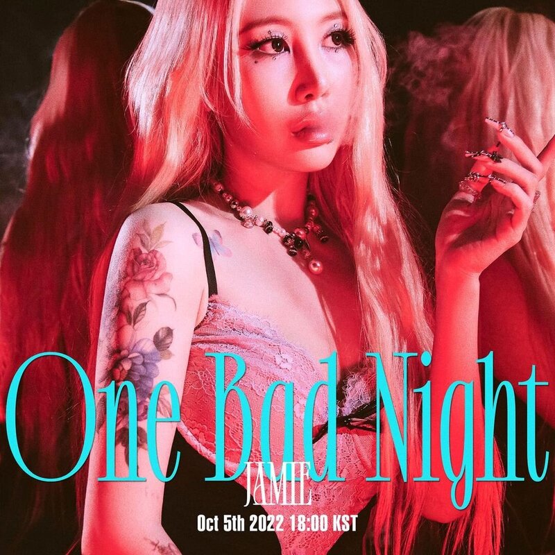 Jamie - One Bad Night 1st Mini Album teasers documents 2