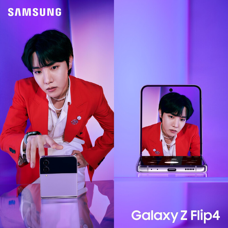 220816 SAMSUNG Mobile Twitter Update- BTS for SAMSUNG 'GALAXY Z FLIP 4' documents 8