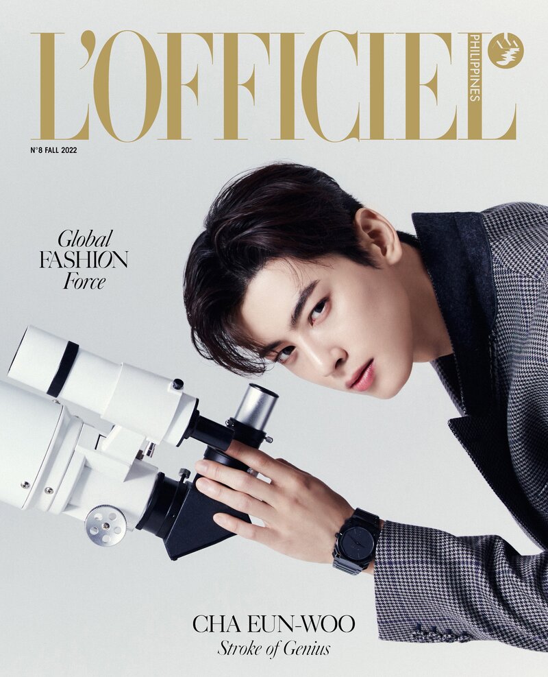 ASTRO CHA EUNWOO for L'OFFICIEL Philippines September Issue 2022 documents 1