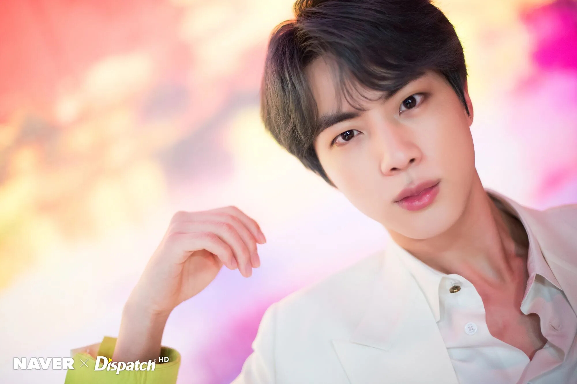BTS' Jin - White Day special photo shoot by Naver x Dispatch