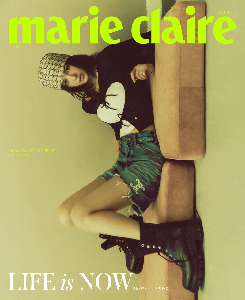 New Jeans Danielle for Marie Claire Korea × CELINE May Issue documents 3