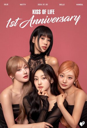 KISS OF LIFE 1st Anniversary Poster