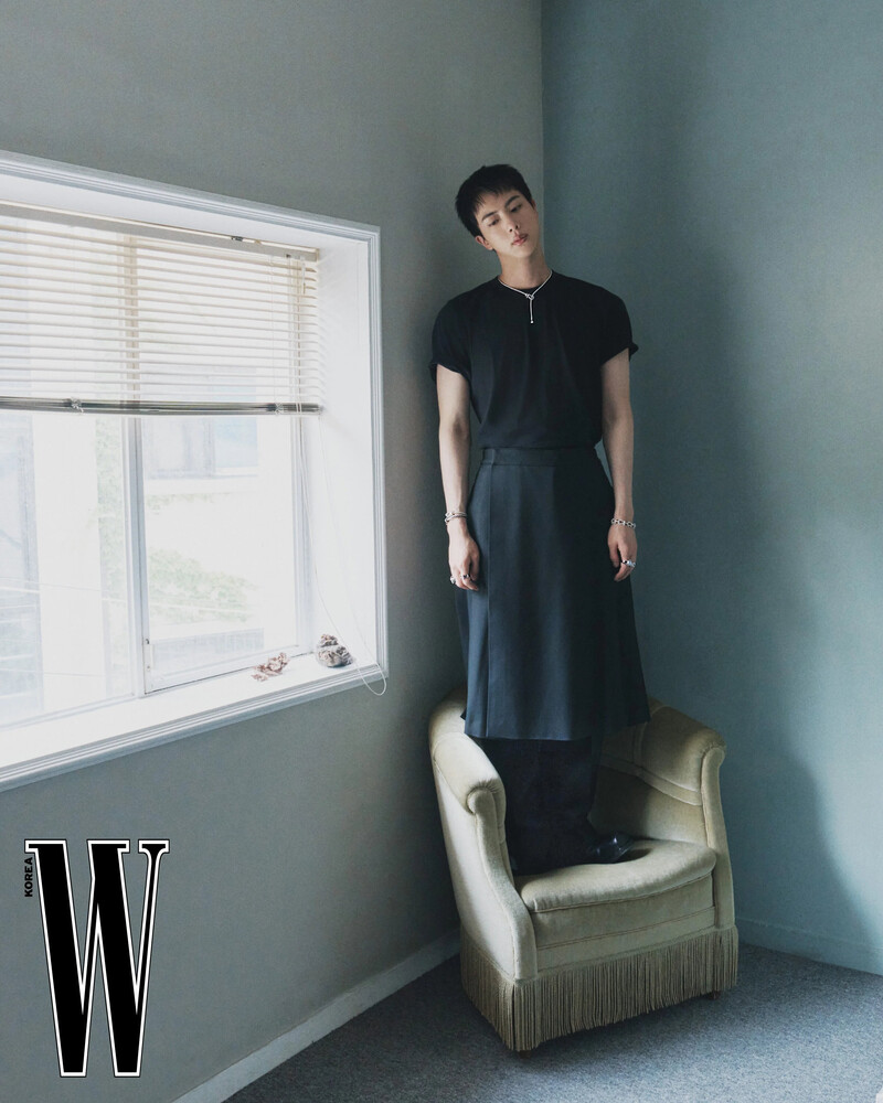 Jin for W Korea Vol. 7 July 2024 Issue documents 15