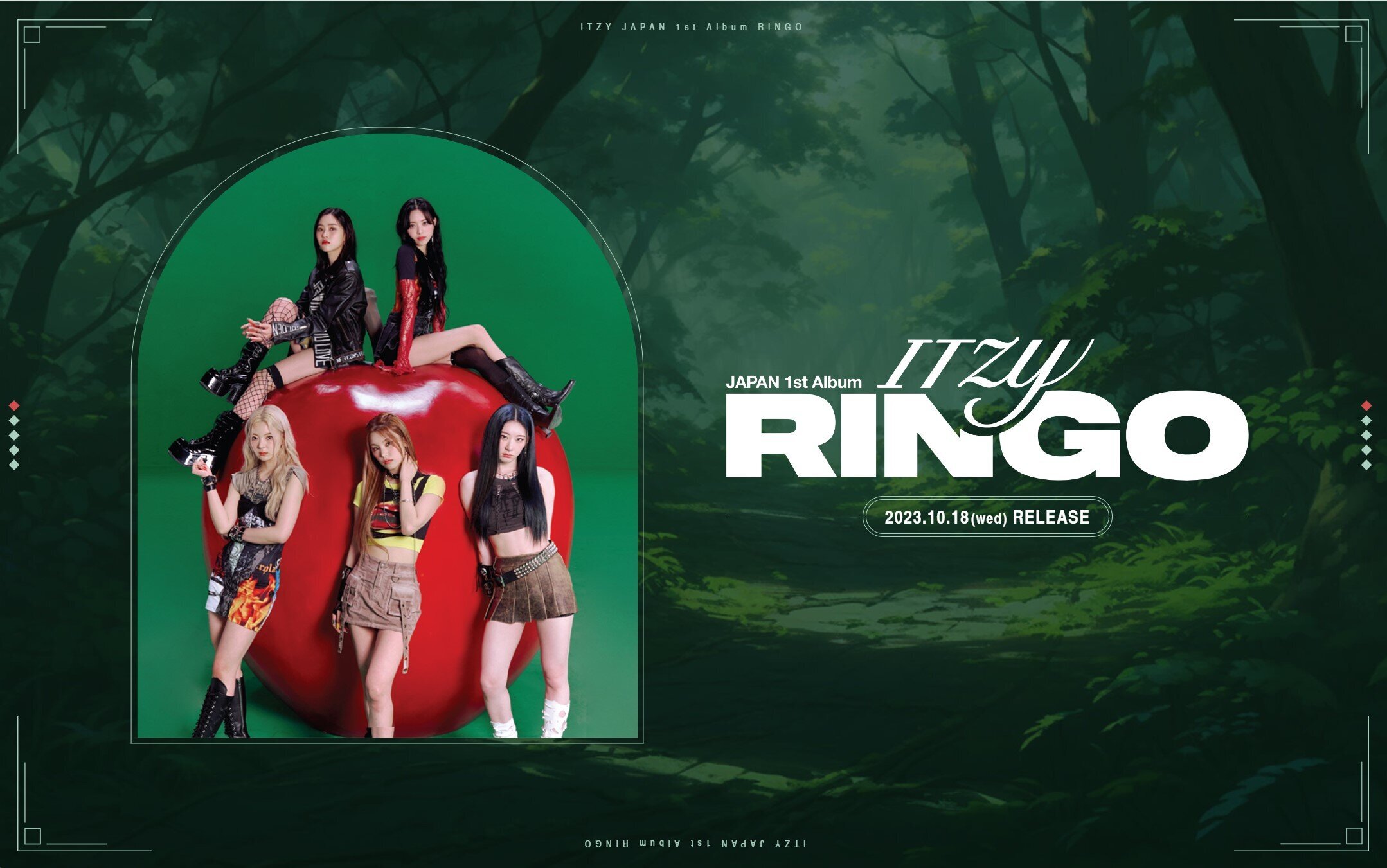 ITZY JAPAN 1st Album 'RINGO' Teasers | kpopping