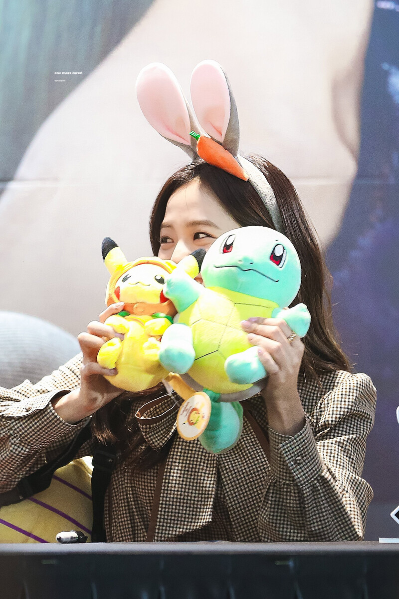 191012 BLACKPINK Jisoo - OLENS Fansign documents 5