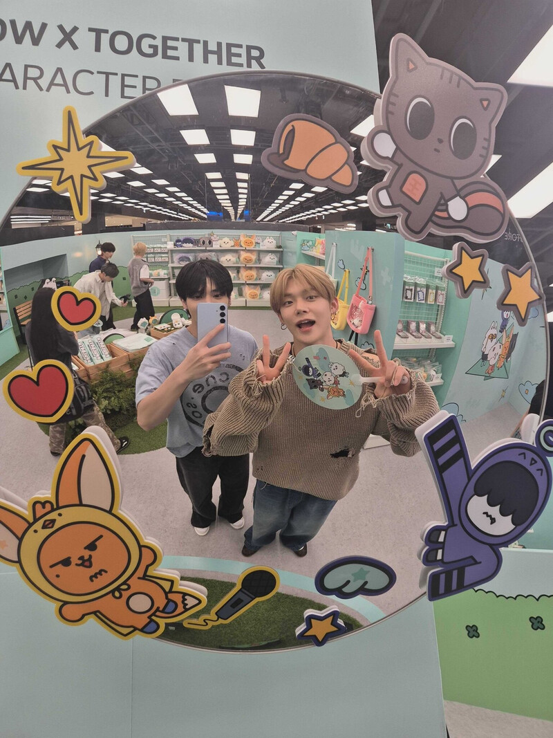 240913 - TXT Twitter Update with YEONJUN n TAEHYUN documents 1