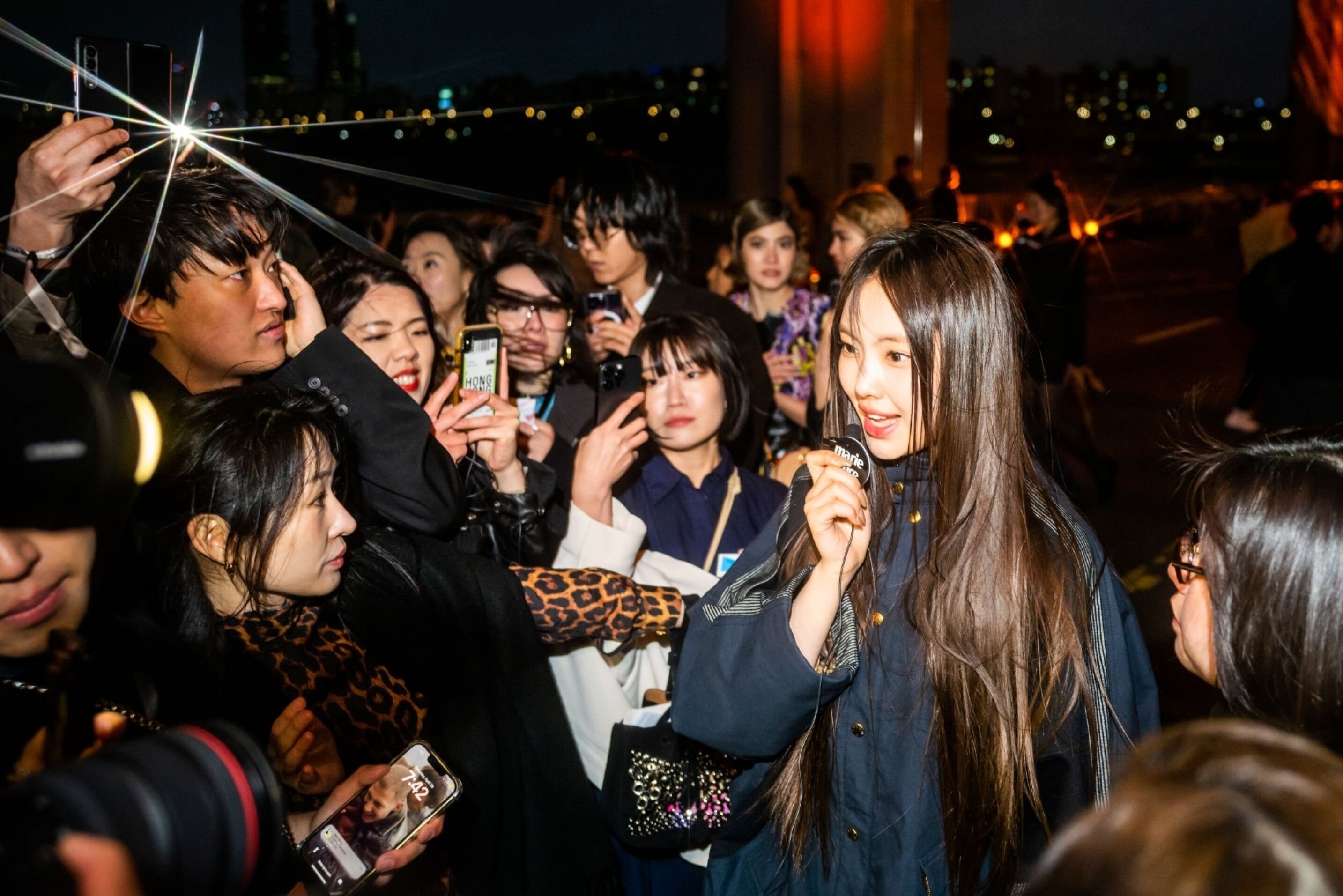 NewJeans Hyein shines at the Louis Vuitton 2023 pre-fall collection event  in Seoul
