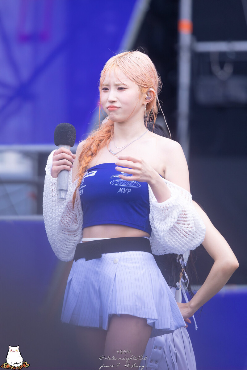 240705 fromis_9 Hayoung - Waterbomb Festival in Seoul documents 1