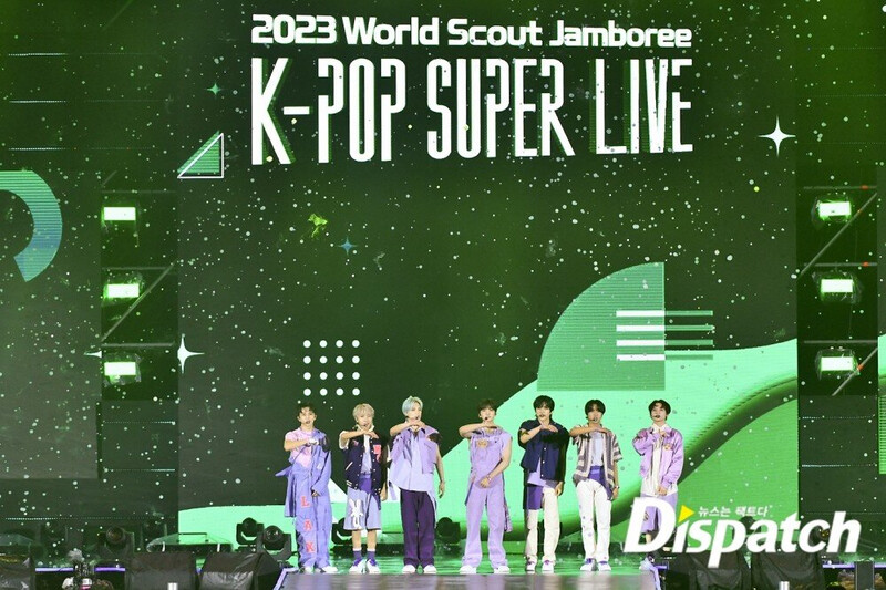 230811 NCT Dream at 2023 Saemangeum World Scout Jamboree K-Pop Concert documents 2