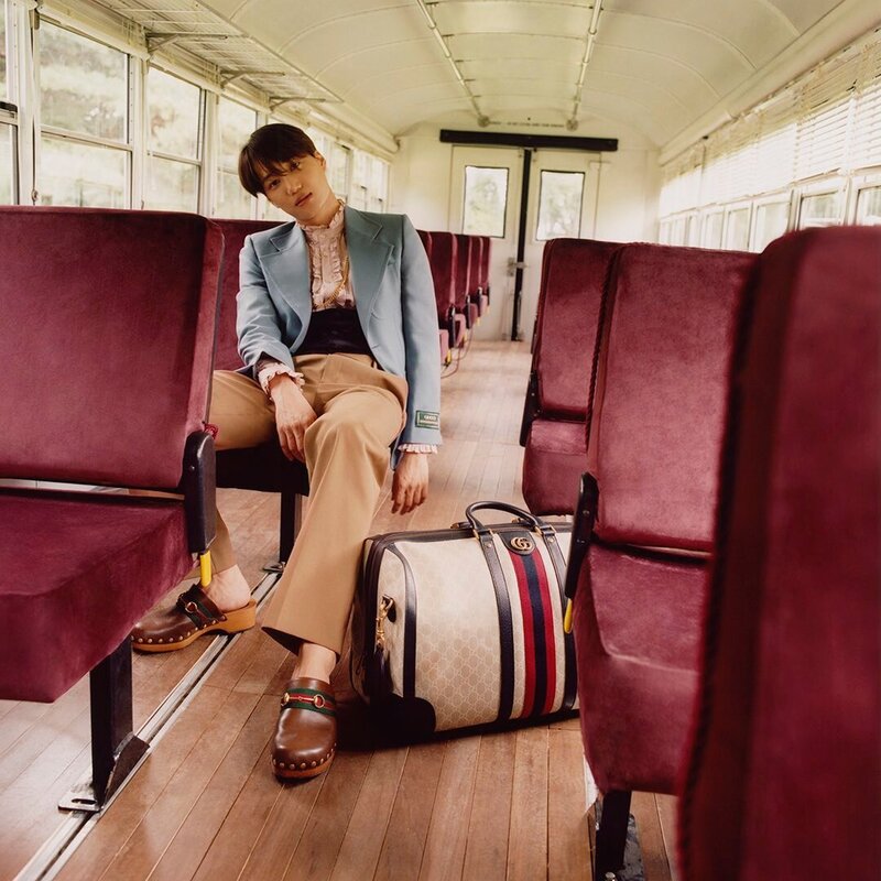 EXO KAI for GUCCI 'HOMCOMING WITH GUCCI' Campaign documents 3