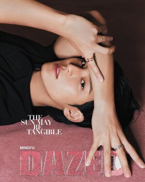 SEVENTEEN Mingyu for 2022 DAZED KOREA December Issue Cover