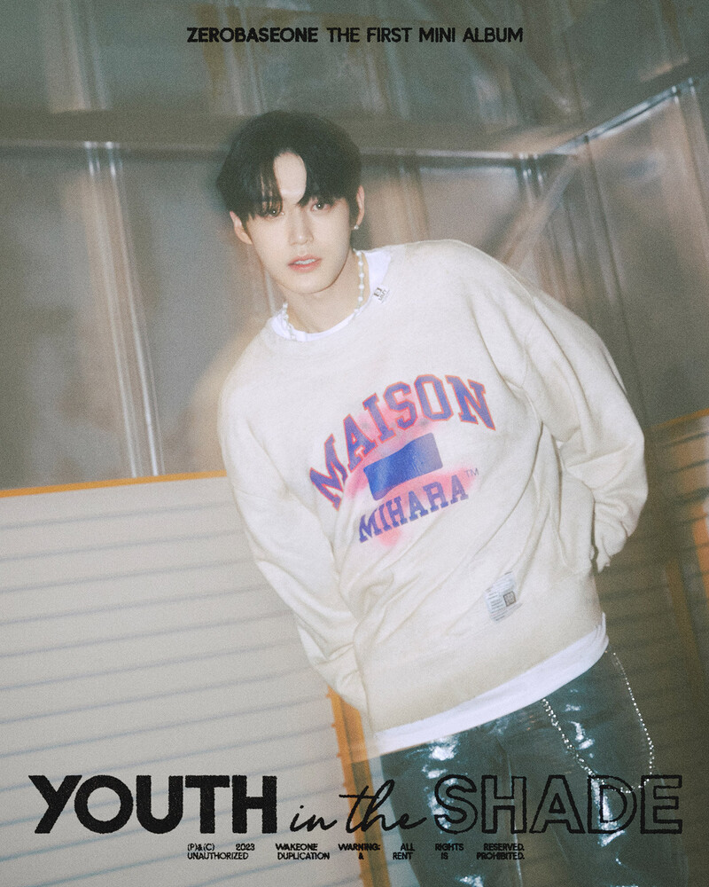 ZB1 'Youth In The Shade' concept photos documents 3