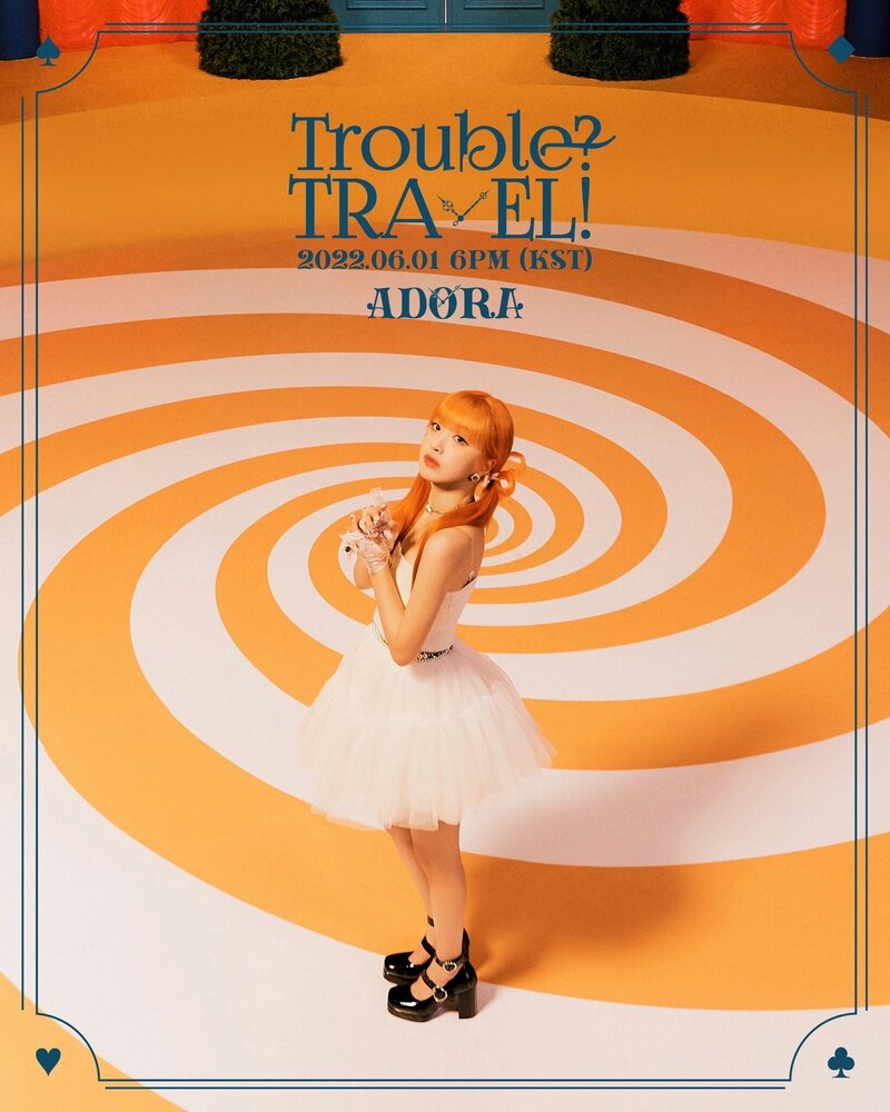 ADORA - Trouble? Travel! 3rd Digital Single teasers documents 8
