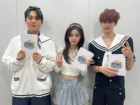 240817 - MBC MusicCore Twitter Update with Sullyoon, Lee Jung-Ha n Gyuvin