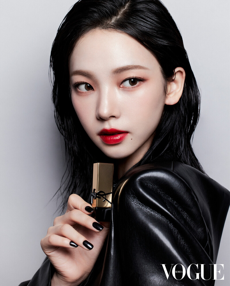 aespa Karina x YSL Beauty for Vogue Korea January 2024 Issue | kpopping