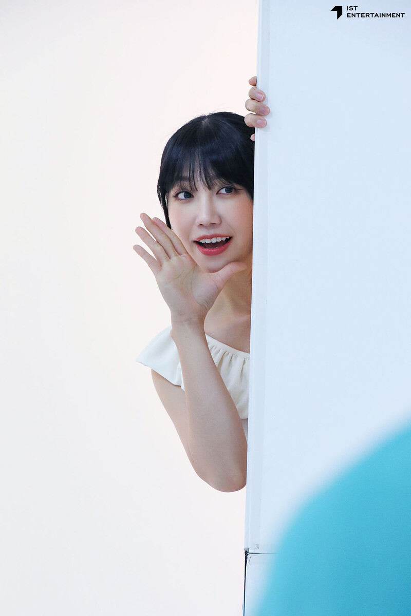 230515 IST Naver post - EUNJI behind the scenes for 'Sangkwaehwan' commercial documents 13