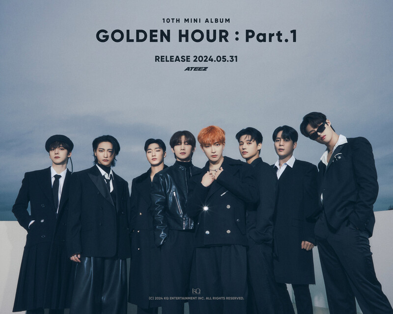 ATEEZ - "GOLDEN HOUR : Part.1" The 10th Mini Album Concept Photos documents 1