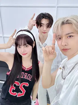 230608 Eunchae Diary Twitter Update - Sunghoon and Heeseung