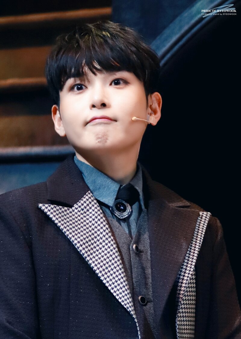 211031 Ryeowook at Mary Shelley Musical Last Stage documents 2
