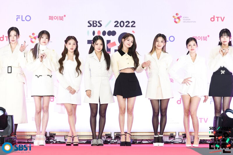221224 fromis_9 at SBS Gayo Daejeon Red Carpet documents 1