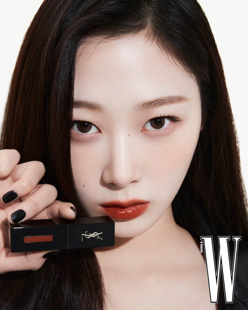 aespa x Yves Saint Laurent Beauty 'Vinyl Cream Tint' for W Korea documents 2