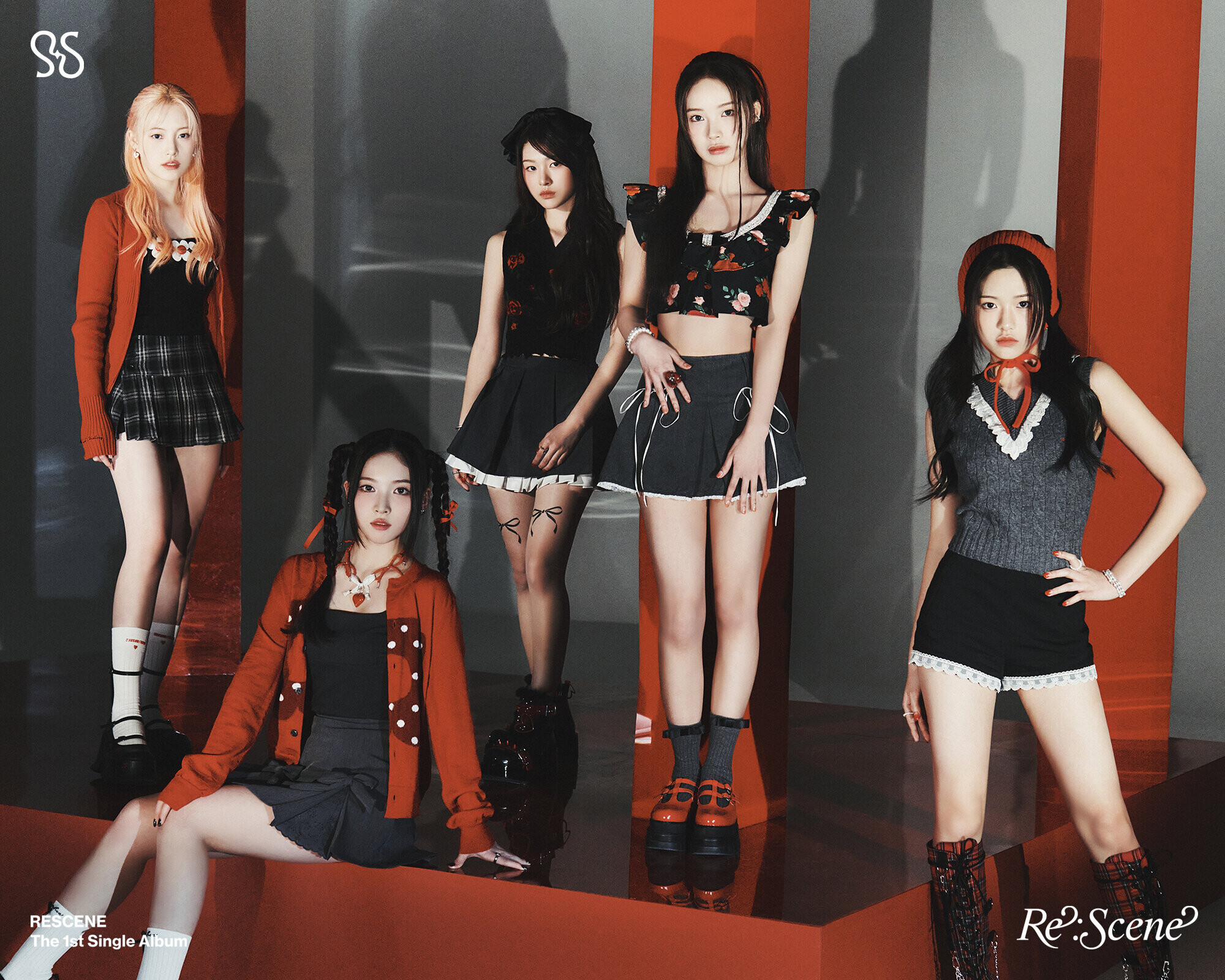 RESCENE - The 1st Single Album 'Re:Scene' Concept Photos | kpopping