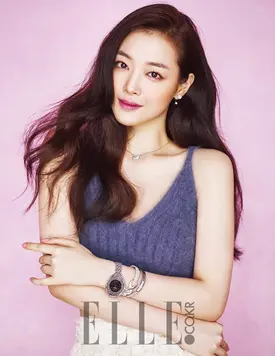 Sulli for Swarovski - ELLE Korea March 2016 Issue