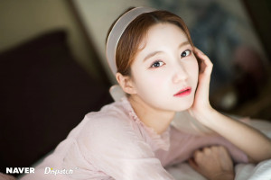 Oh My Girl Binnie "The Fifth Season" Jacket Shoot by Naver x Dispatch