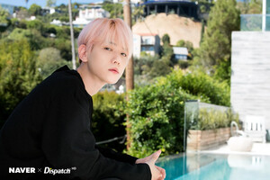 SuperM Baekhyun Christmas Eve photoshoot by Naver x Dispatch