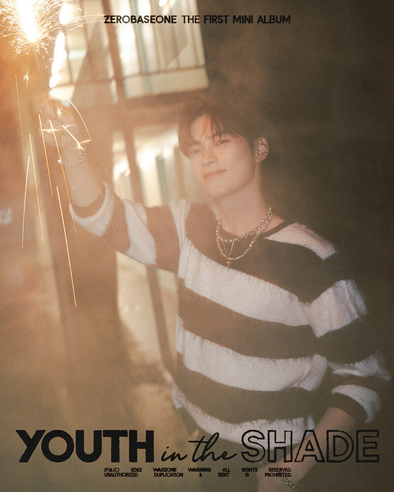 ZB1 'Youth In The Shade' concept photos documents 9