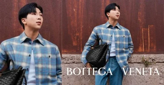 Netizens react after BTS RM becomes Bottega Veneta's ambassador – Pannkpop