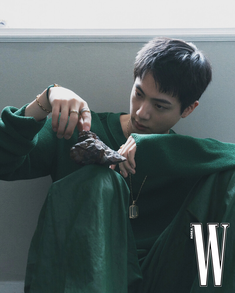 Jin for W Korea Vol. 7 July 2024 Issue documents 15