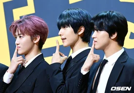 230717 NCT Dream Jaemin, Jisung and Haechan at 'ISTJ' Press Conference