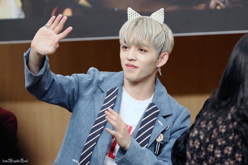 171117 SEVENTEEN at Yeongdeungpo Fansign - S.Coups documents 1