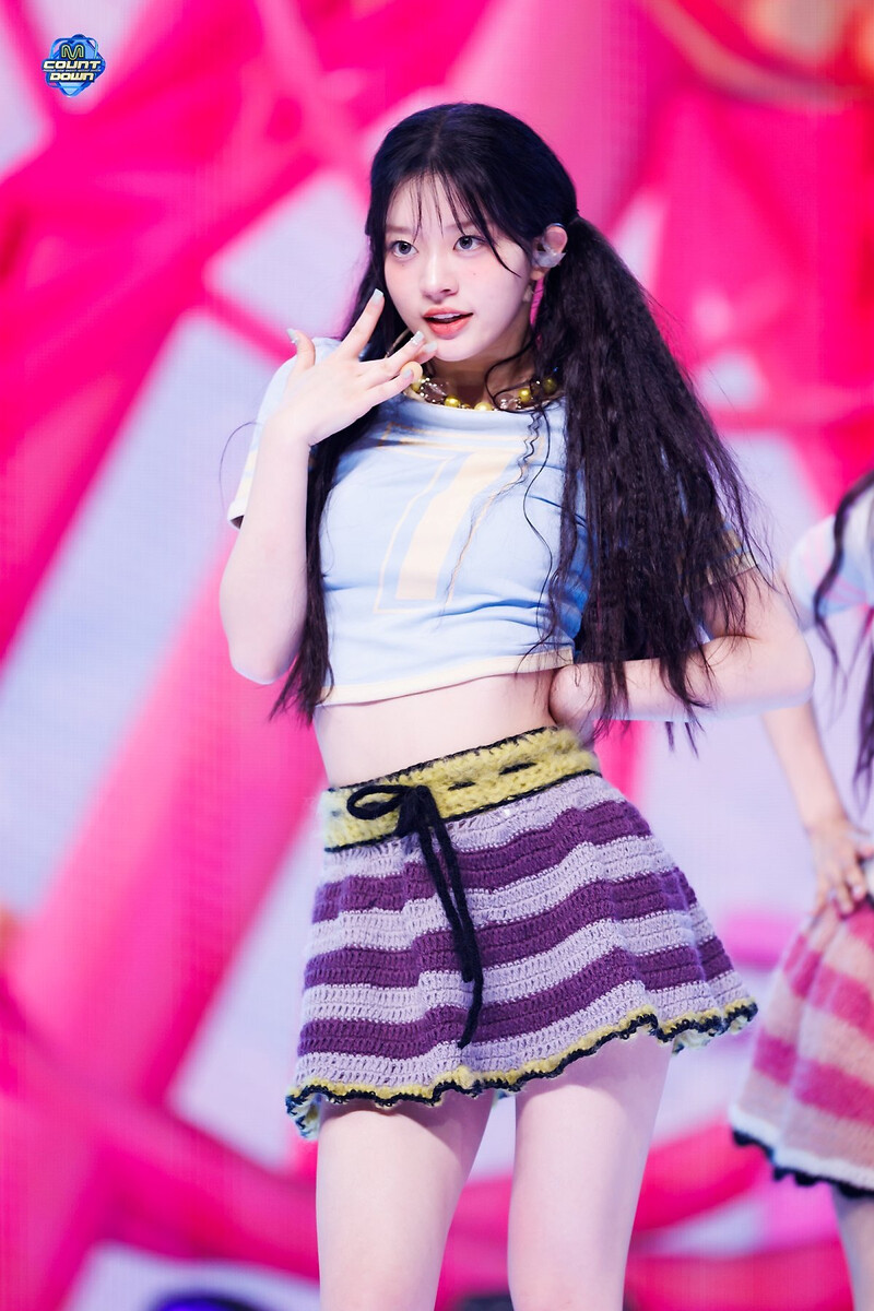 240418 ILLIT Minju - 'Lucky Girl Syndrome' at M Countdown documents 1