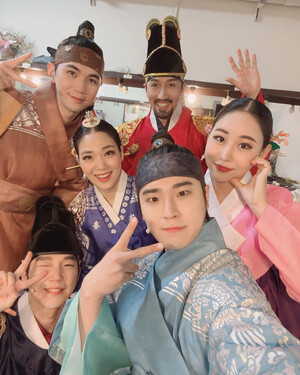 230601 Bae Seungmin Instagram Update with musical 'THE PRINCE' cast