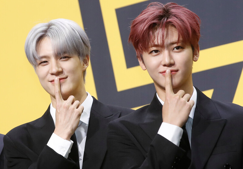 230717 NCT Dream Jeno and Jaemin at 'ISTJ' Press Conference documents 1