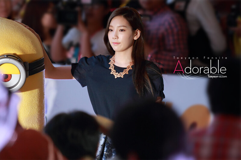 130904 Girls' Generation Taeyeon at 'Despicable Me 2' Premiere documents 4