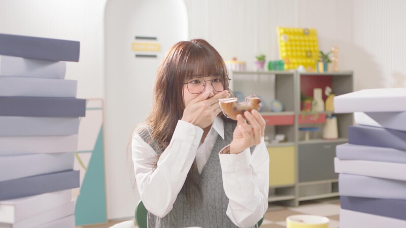 240513 Apink EUNJI sns update - 'She's Bagel Coffee' commercial filming site documents 5