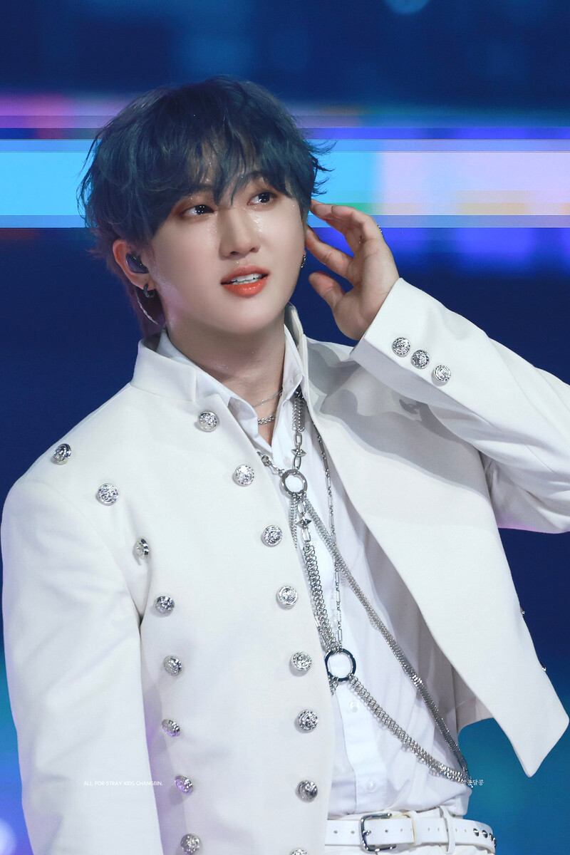 240602 Stray Kids Changbin at K-Wave Concert Inkigayo documents 3