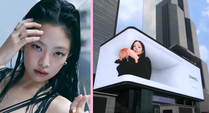 BLACKPINK’ Jennie Stuns in 3D in a New Promotional Campaign for CHANEL’s COCO CRUSH
