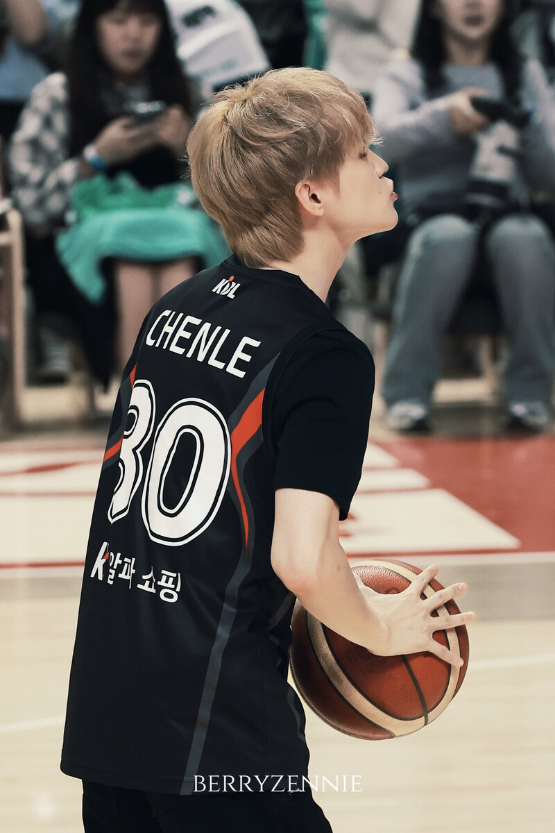 241020 NCT Chenle for First Ceremonial Throw for KT Sonic Boom Basketball Team documents 9