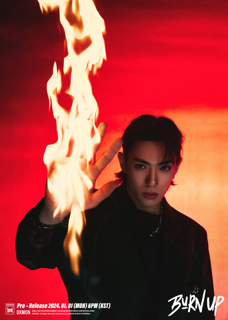 DXMON - "Burn Up" Concept Photos documents 3