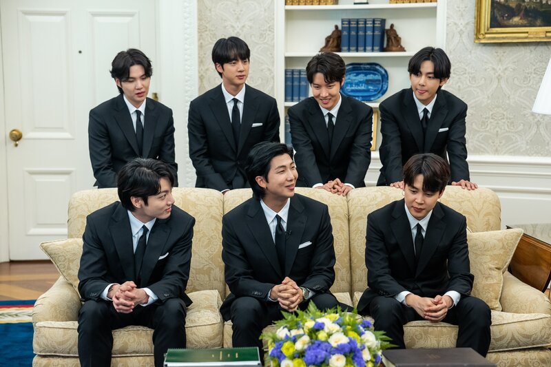 June 1, 2022 BTS at the WHITE HOUSE for raising awareness around the rise of anti- Asian Hate Crimes documents 2