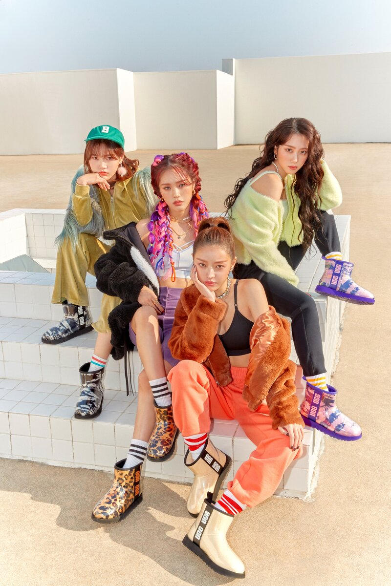 OH MY GIRL Yooa, Jiho, Mimi & Hyojung for UGG "FEEL" Campaign documents 1
