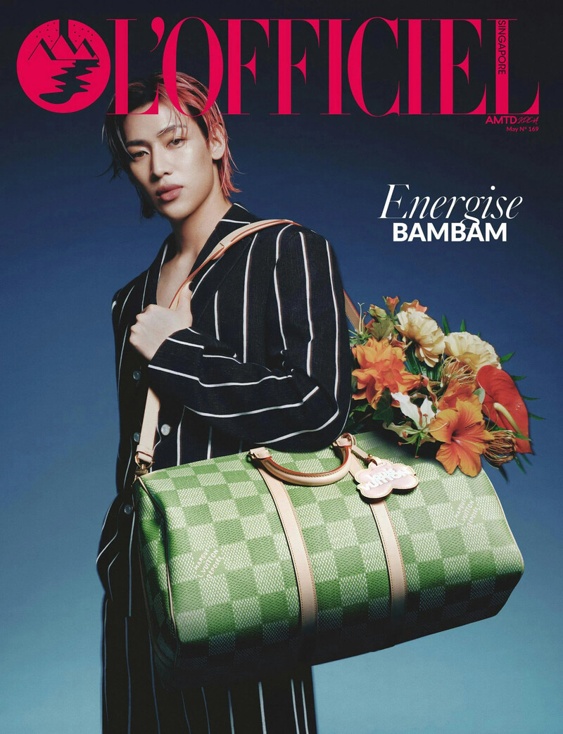 BamBam x Louis Vuitton for L'OFFICIEL Singapore May 2024 Issue documents 1