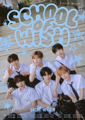 NCT Wish 'School Of Wish' tour promo photo