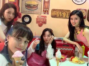 210422 - NiziU Instagram Update: Ayaka, Nina, Rio & Rima