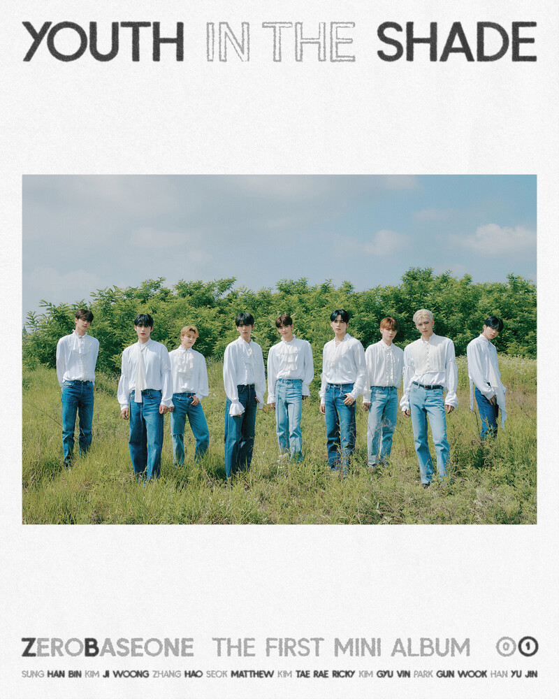 ZB1 'Youth In The Shade' concept photos documents 1